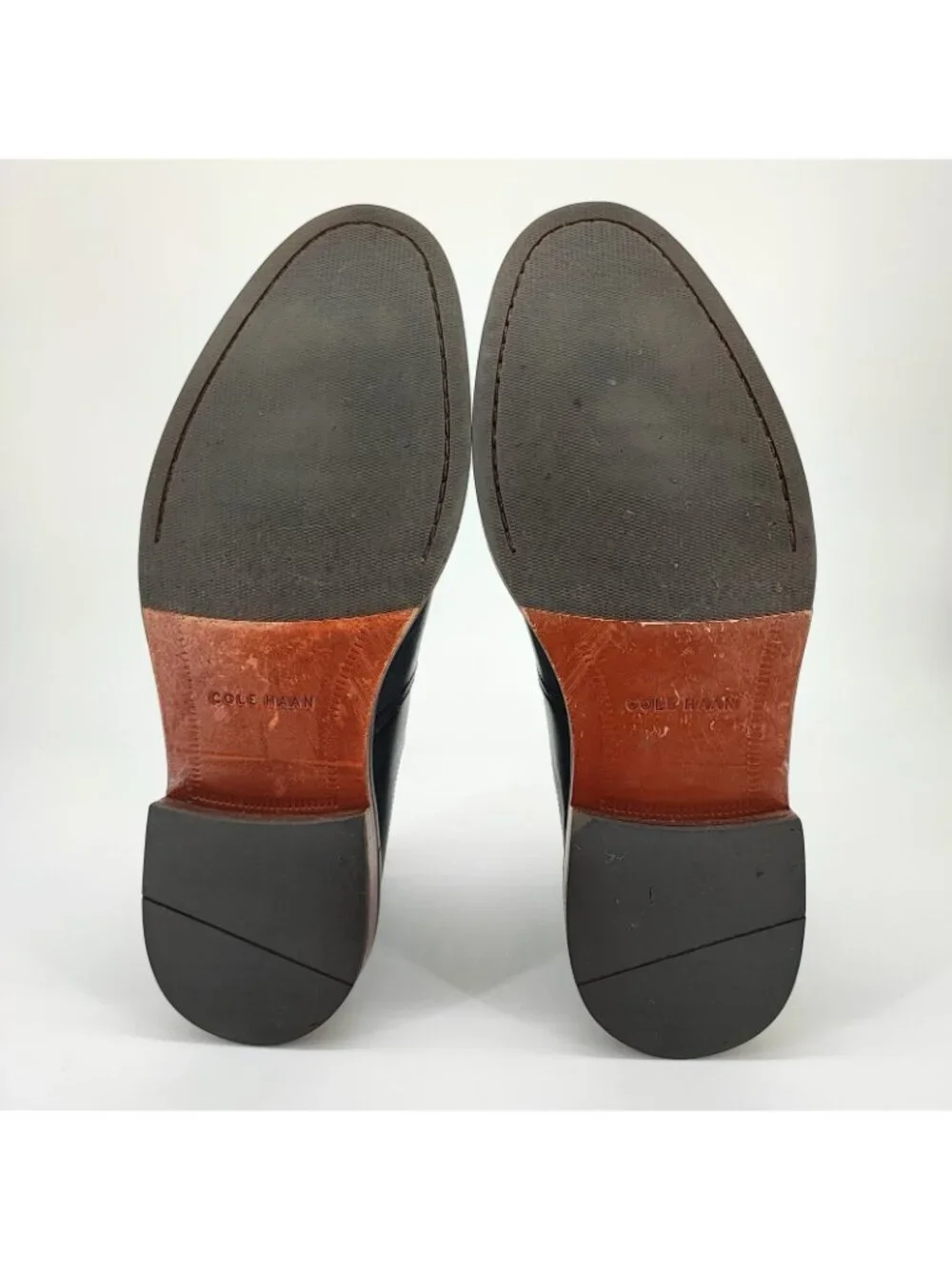 Cole Haan Men's Size 10 Boots Leather Black Chelsea Dress Shoes C23800
